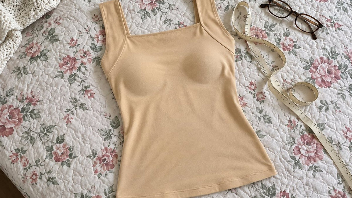 Susie's Built-in Bra Comfort Tank
